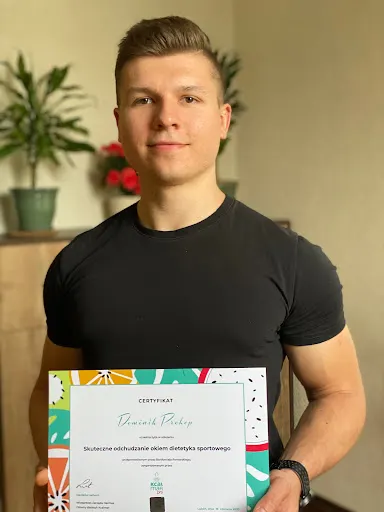 Dominik Prokop - dietetyk i trener personalny